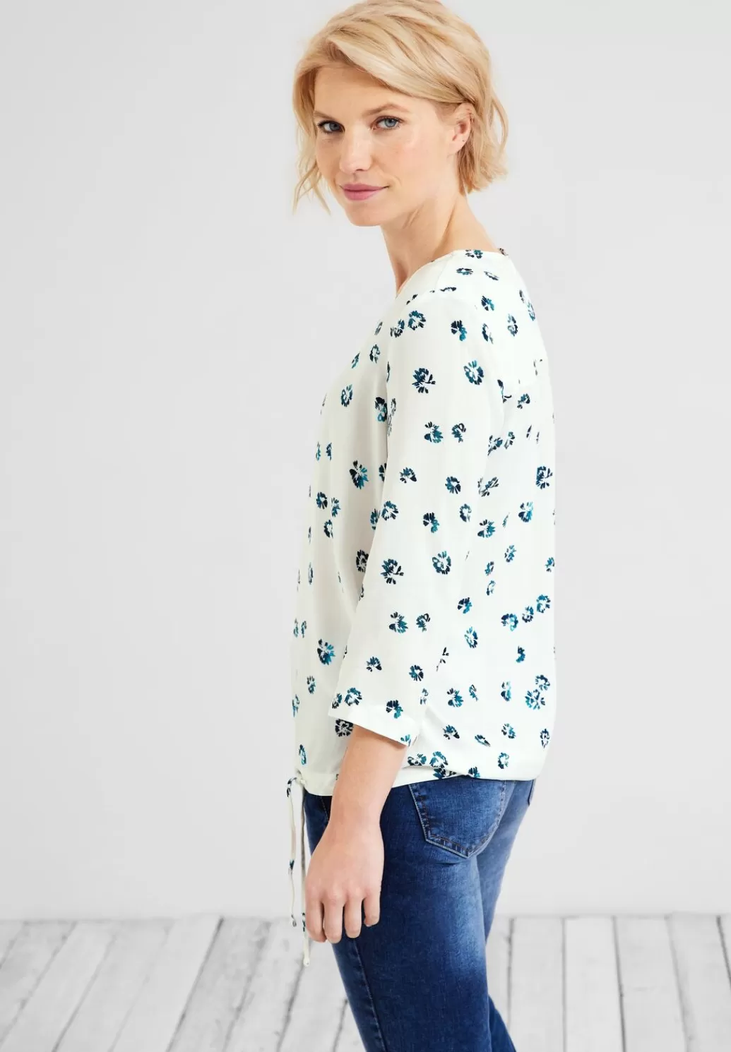 Street One Minimalprint Bluse^Damen 3/4-Arm Blusen