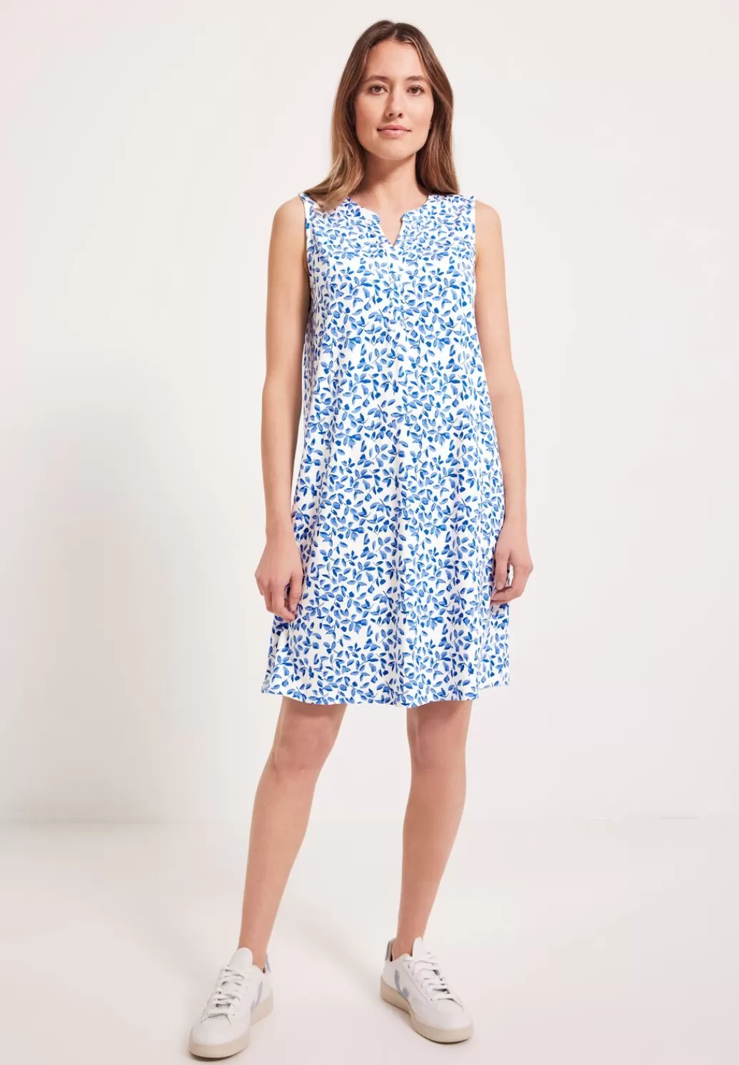 Street One Minimalprint Jersey Kleid^Damen Kleider