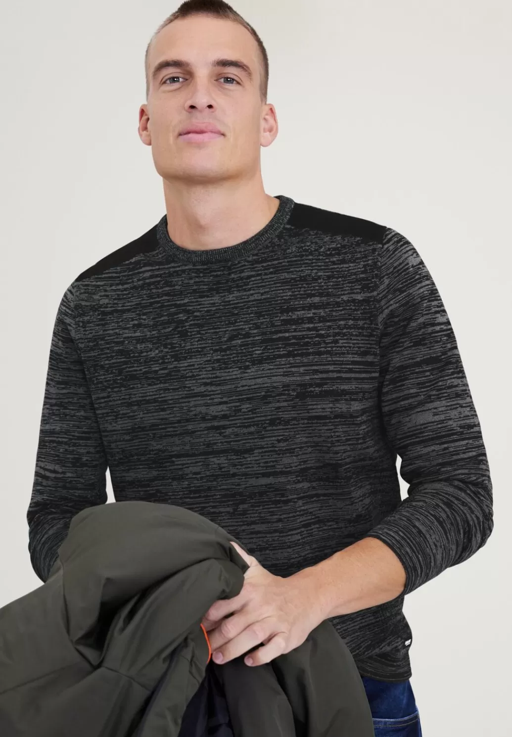 Street One Mouline Strickpullover^Herren Pullover & Strickjacken