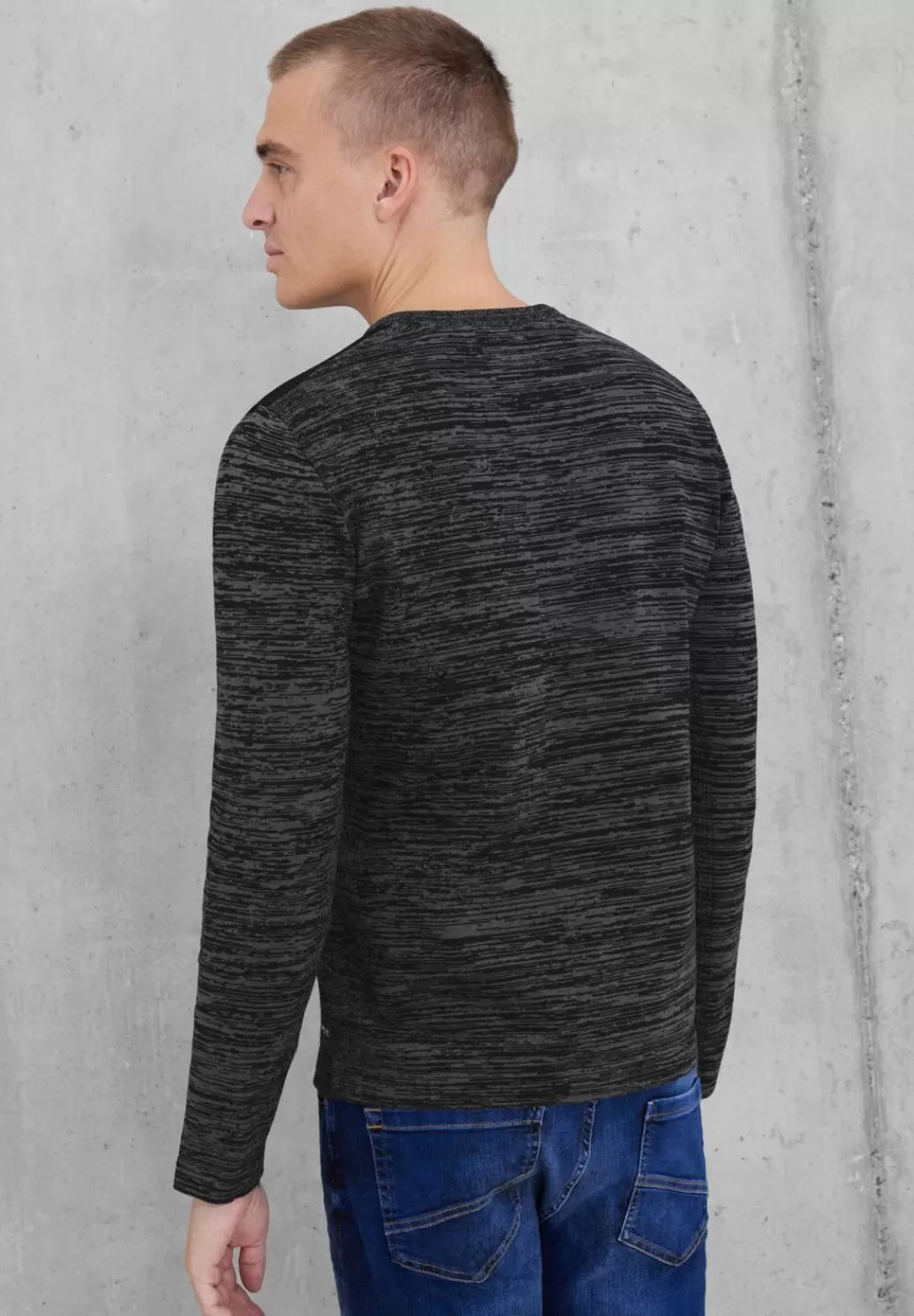 Street One Mouline Strickpullover^Herren Pullover & Strickjacken