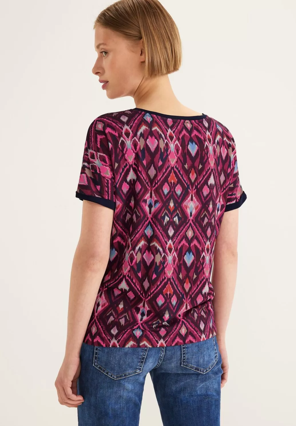 Street One Multicolor Ikat T-Shirt^Damen Shirts