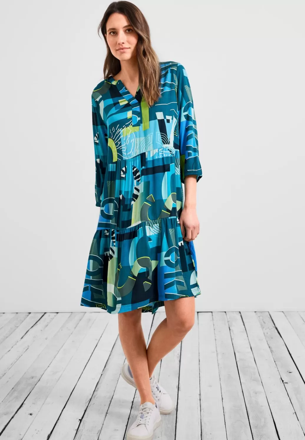 Street One Multicolor Print Kleid^Damen Kleider