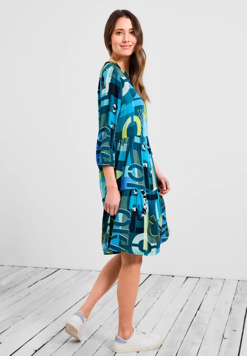 Street One Multicolor Print Kleid^Damen Kleider