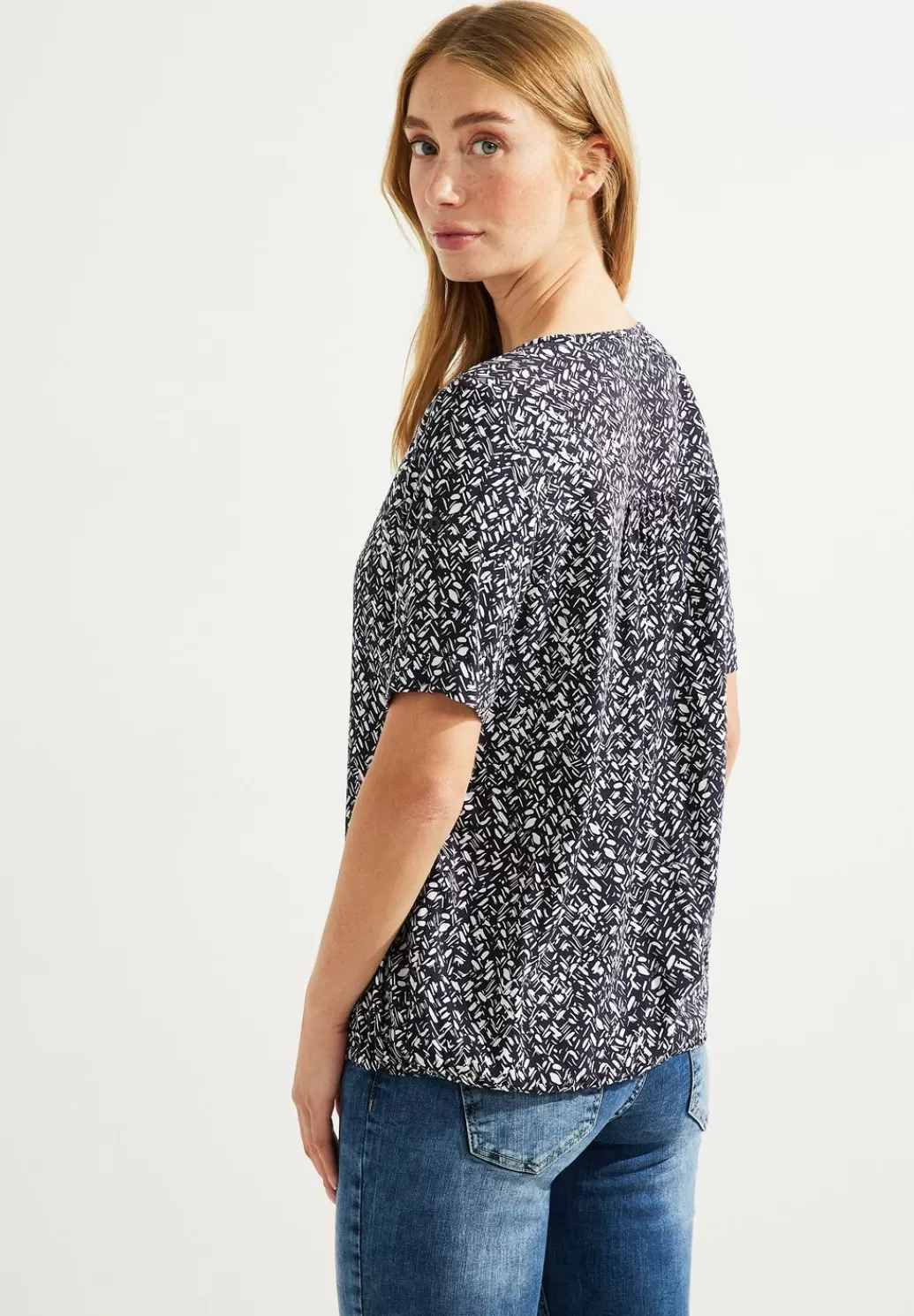 Street One Multicolor Printshirt^Damen Kurzarm Blusen