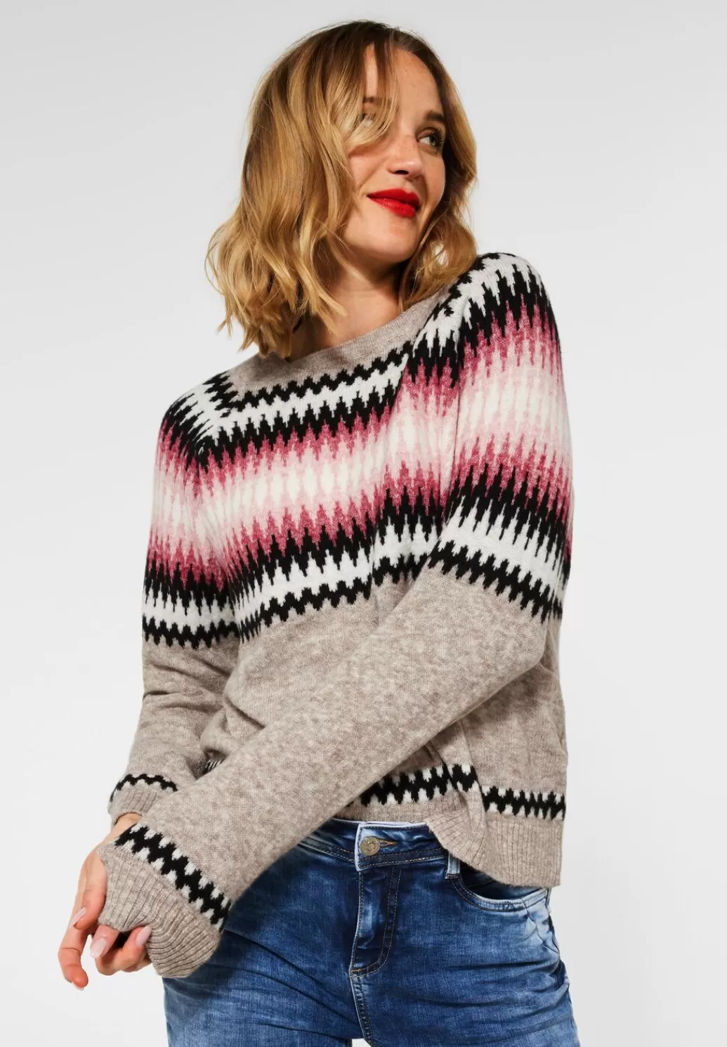 Street One Norweger Pullover^Damen Pullover