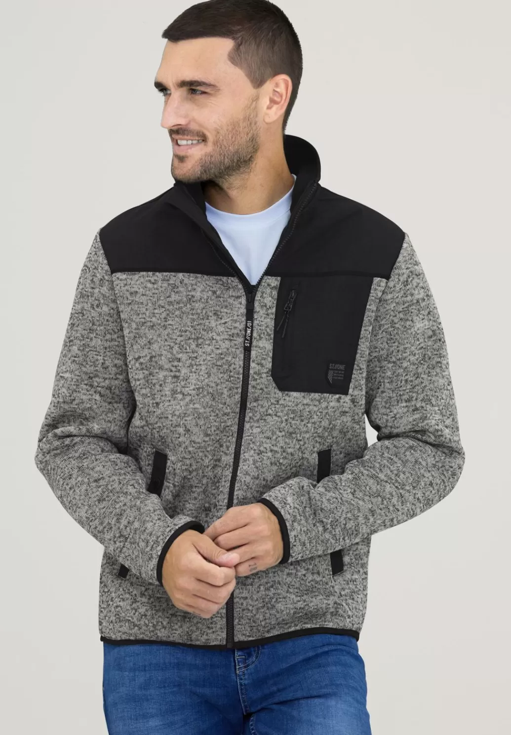 Street One Outdoor Strickjacke^Herren Jacken