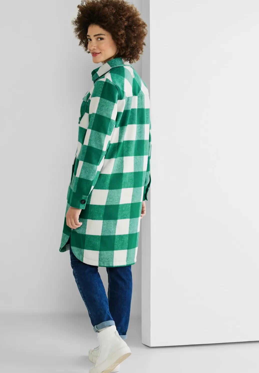 Street One Overshirt Mit Karomuster^Damen Jacken