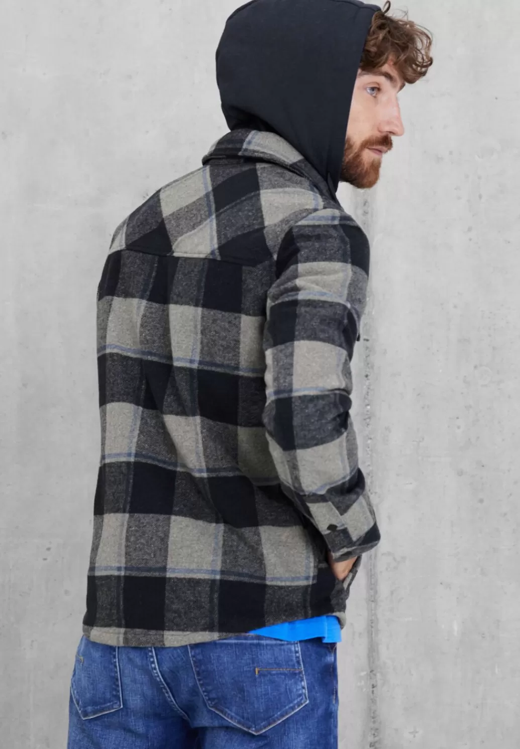 Street One Overshirt Mit Sweatkapuze^Herren Jacken