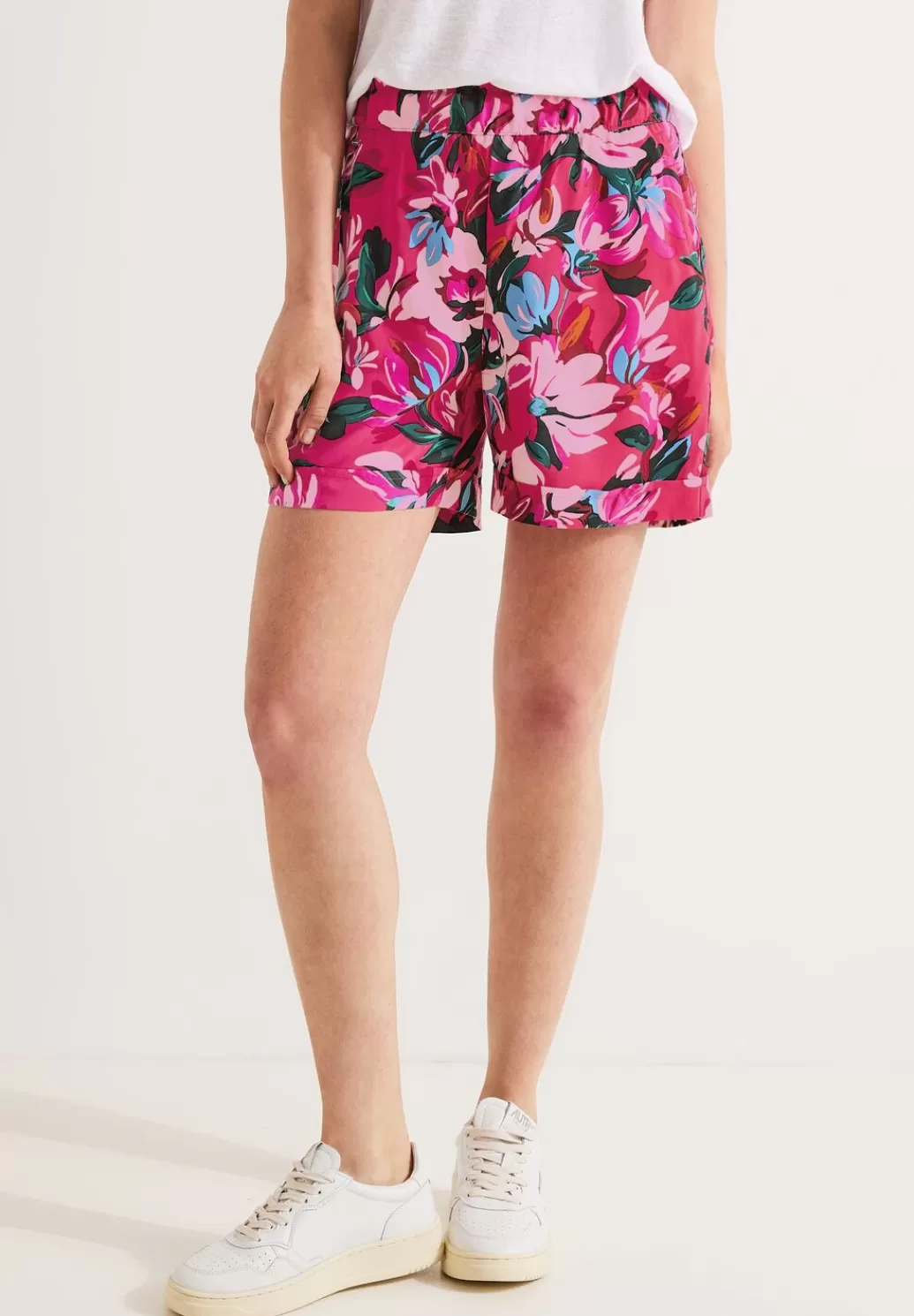 Street One Paperbag Viskose Shorts^Damen Kurze Hosen