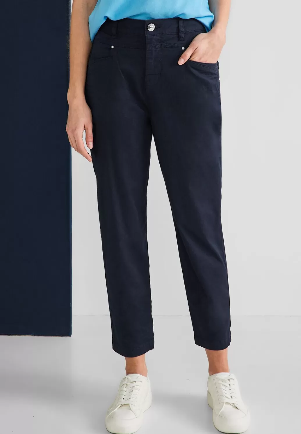 Street One Papertouch Casual Fit Hose^Damen Lange Hosen