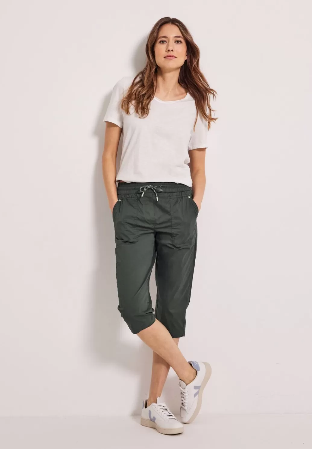 Street One Papertouch Casual Fit Hose^Damen 3/4 Hosen