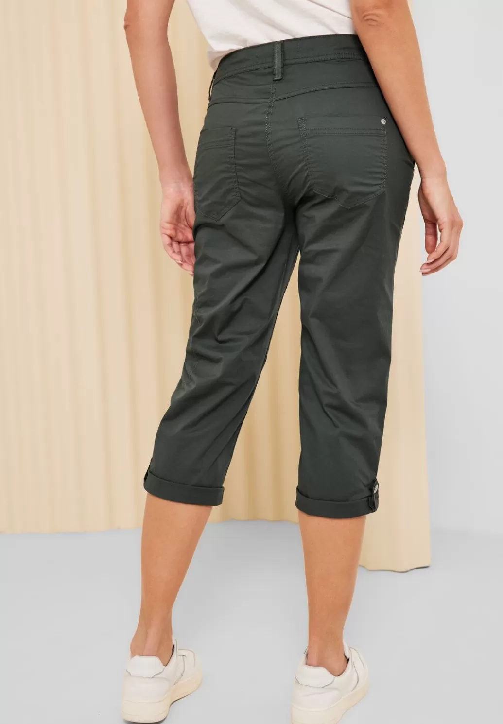 Street One Papertouch Casual Fit Hose^Damen 3/4 Hosen