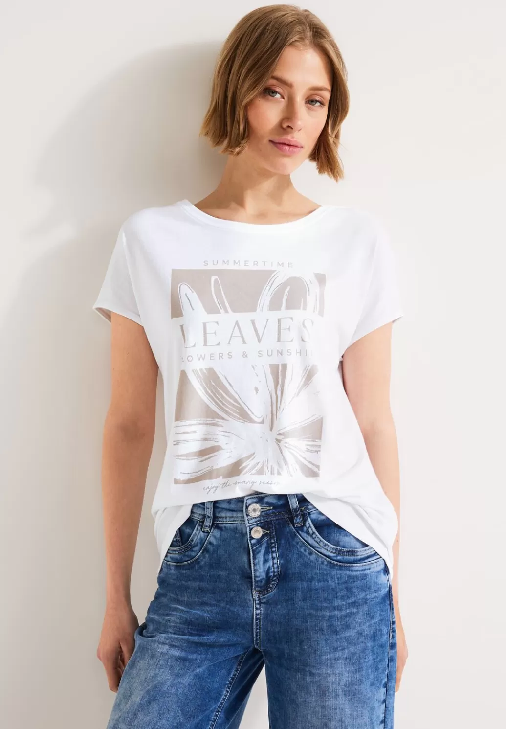 Street One Partprint T-Shirt^Damen Shirts