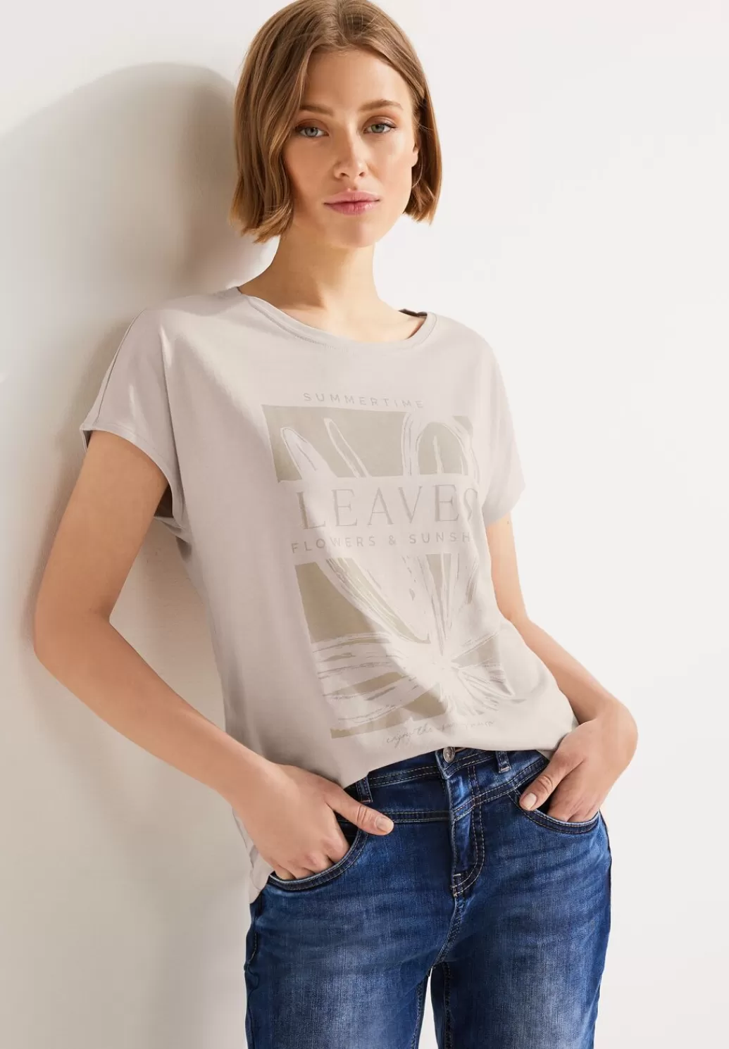 Street One Partprint T-Shirt^Damen Shirts