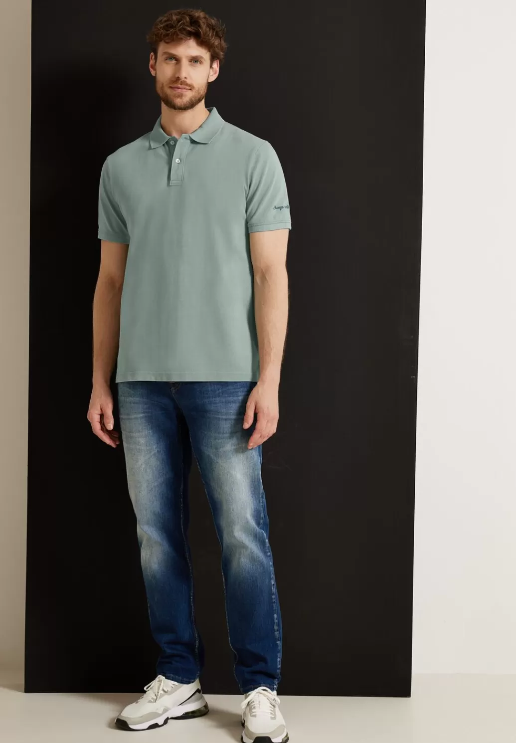 Street One Piquee Poloshirt^Herren T-Shirts & Polos