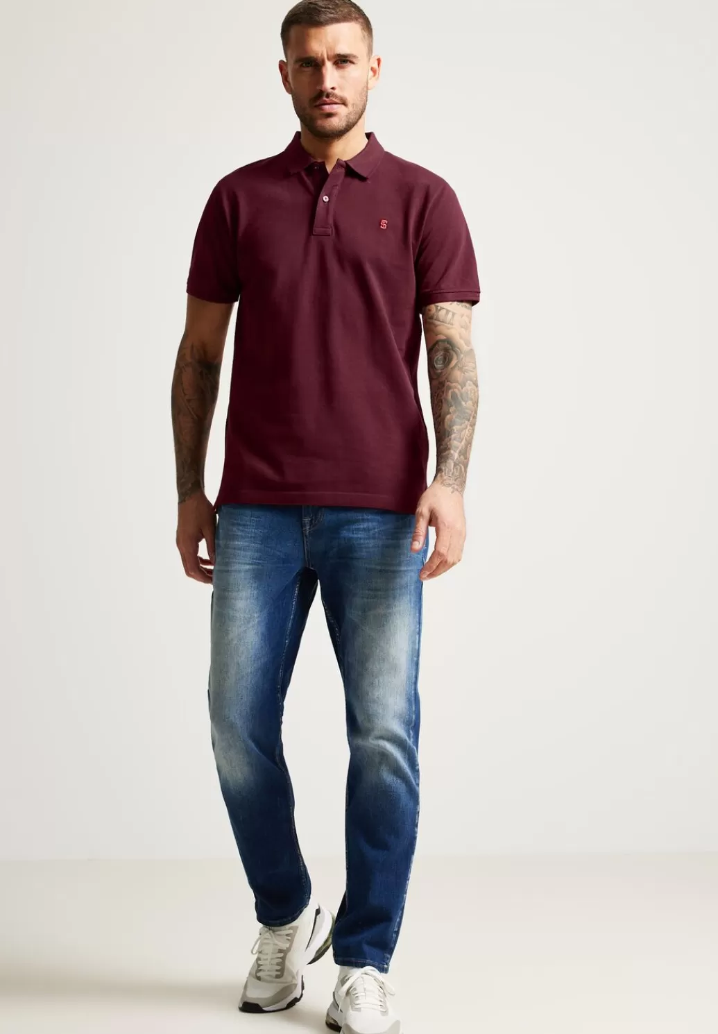 Street One Piquee Poloshirt^Herren T-Shirts & Polos