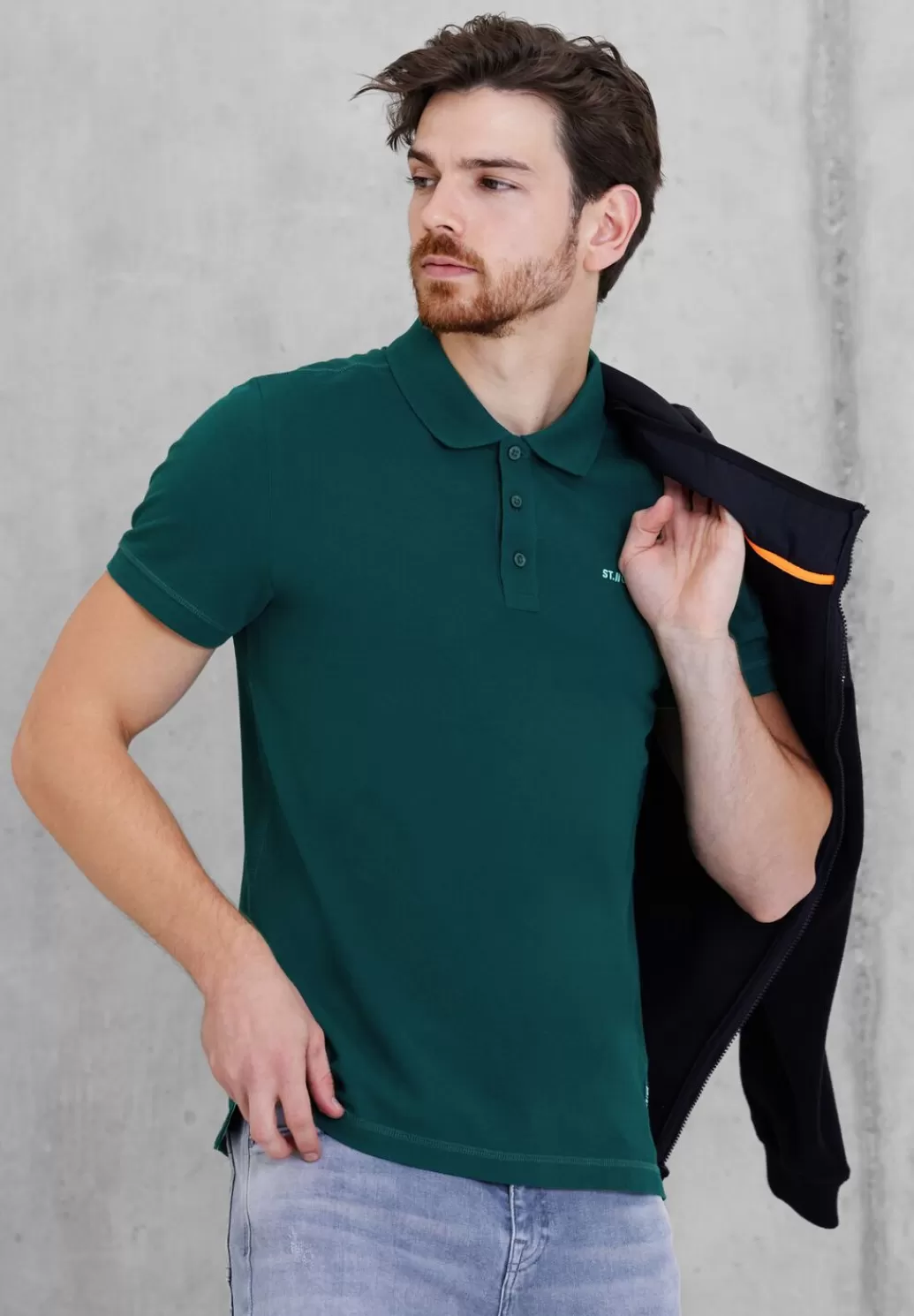 Street One Piquee Poloshirt^Herren T-Shirts & Polos