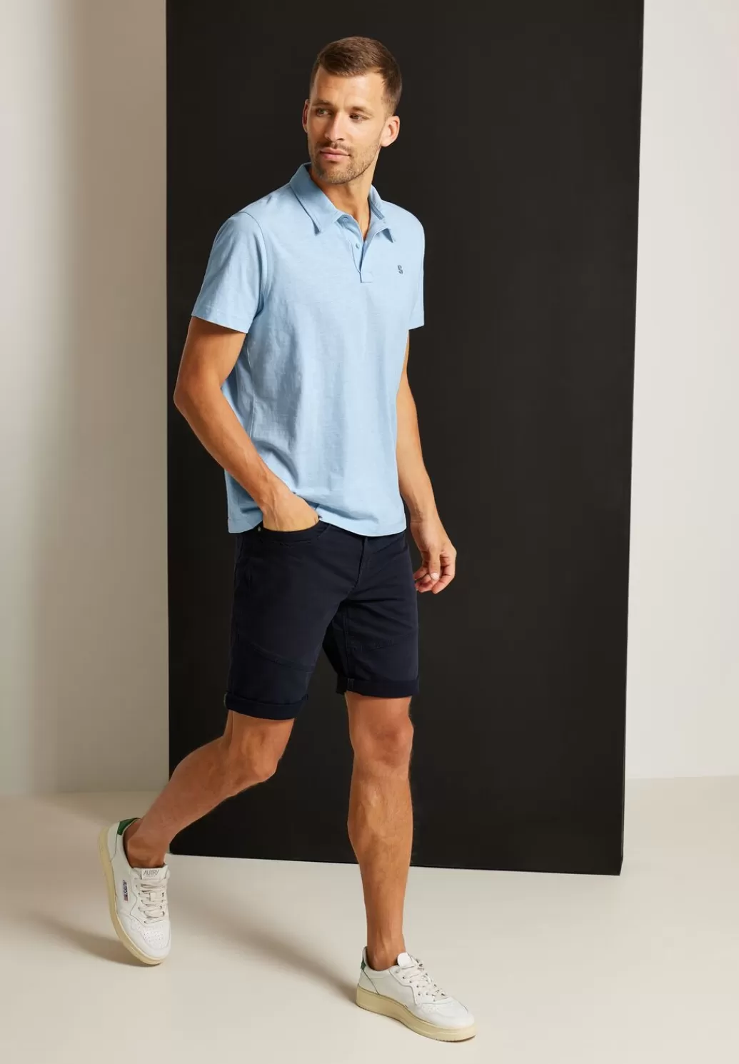 Street One Poloshirt In Jersey Slub^Herren T-Shirts & Polos