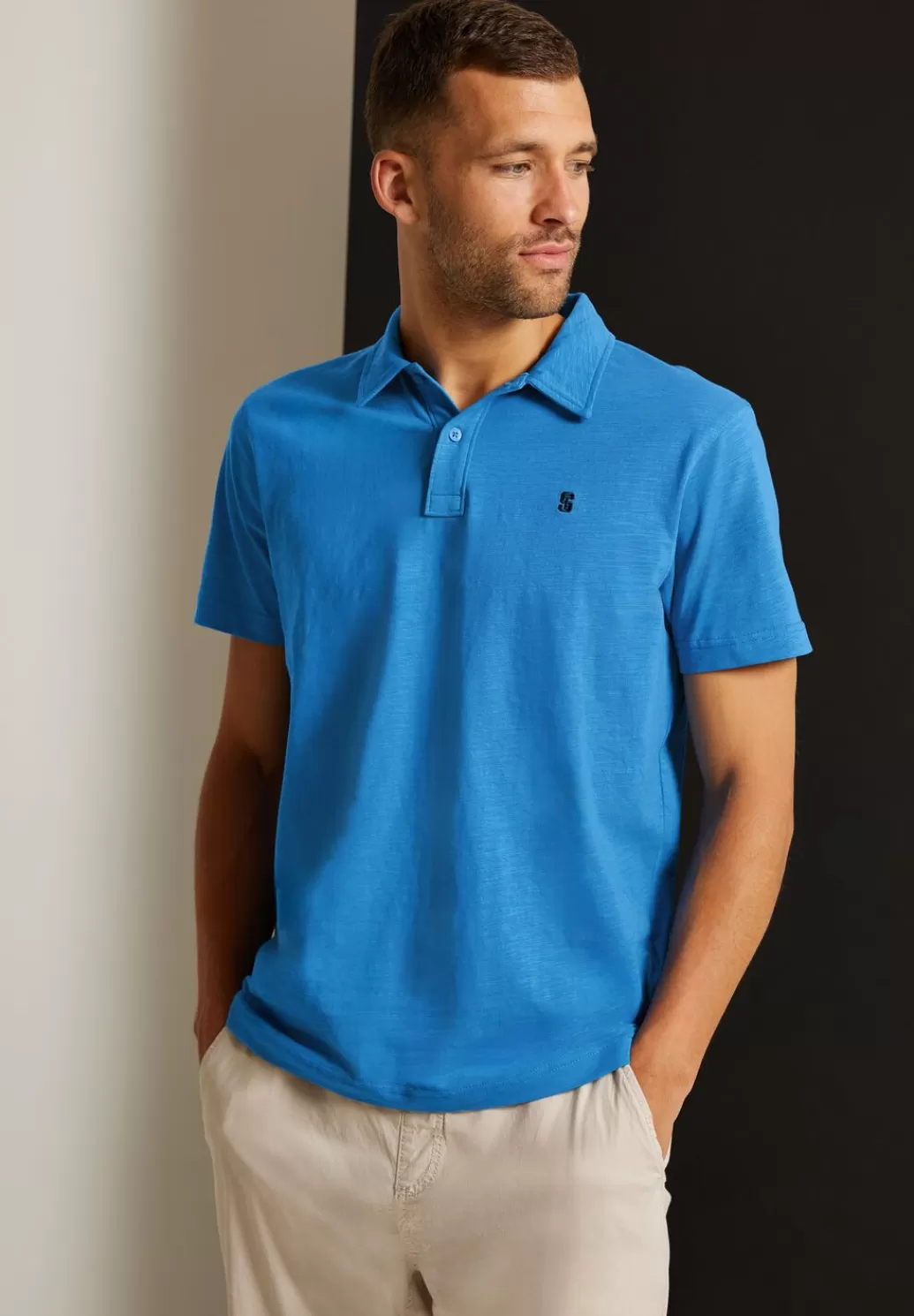 Street One Poloshirt In Jersey Slub^Herren T-Shirts & Polos