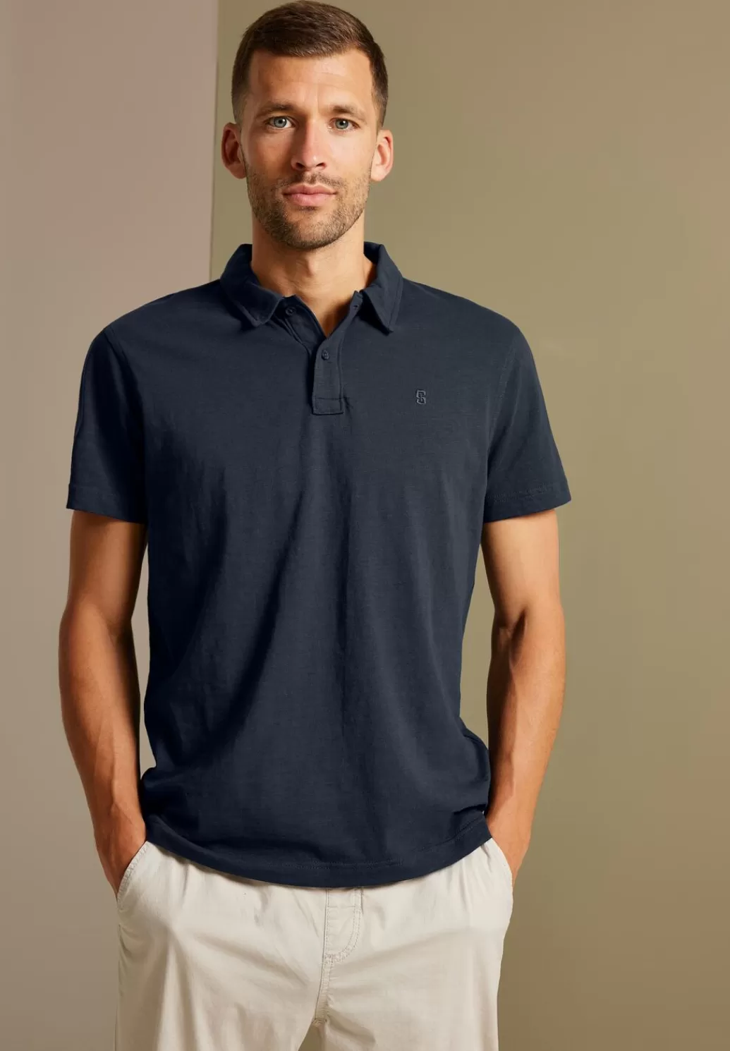 Street One Poloshirt In Jersey Slub^Herren T-Shirts & Polos