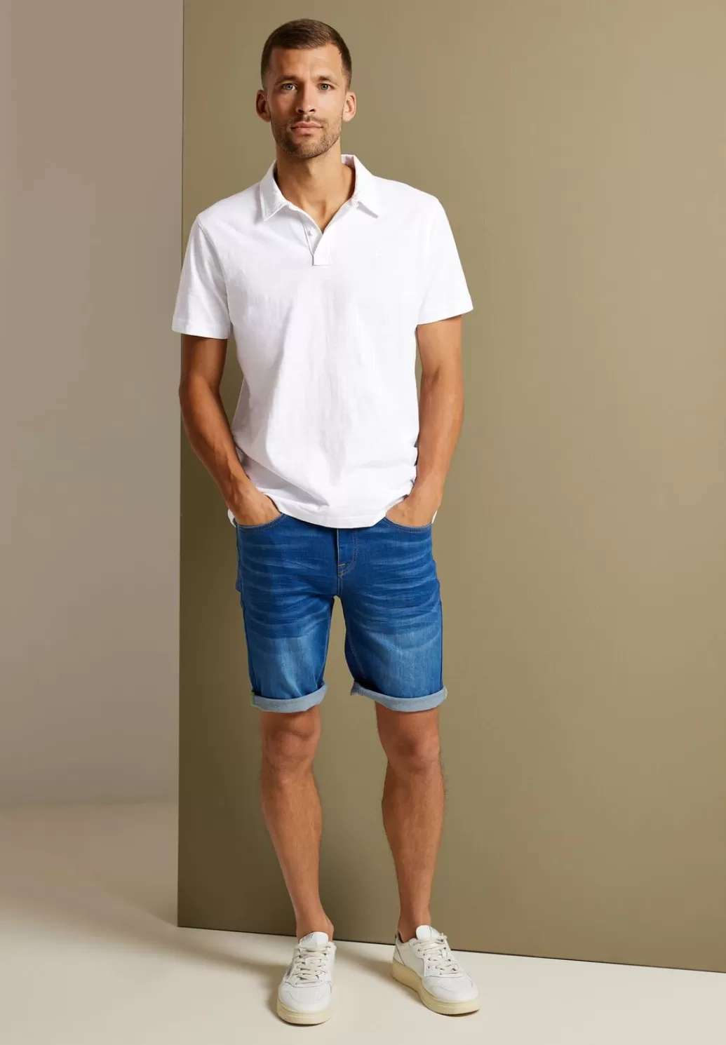 Street One Poloshirt In Jersey Slub^Herren T-Shirts & Polos