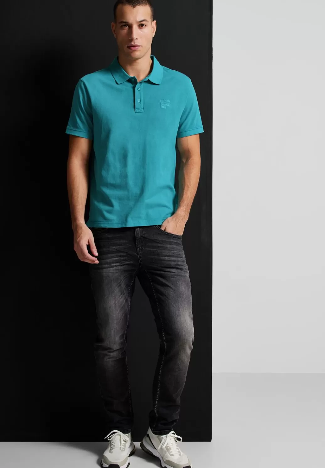 Street One Poloshirt In Piquee^Herren T-Shirts & Polos