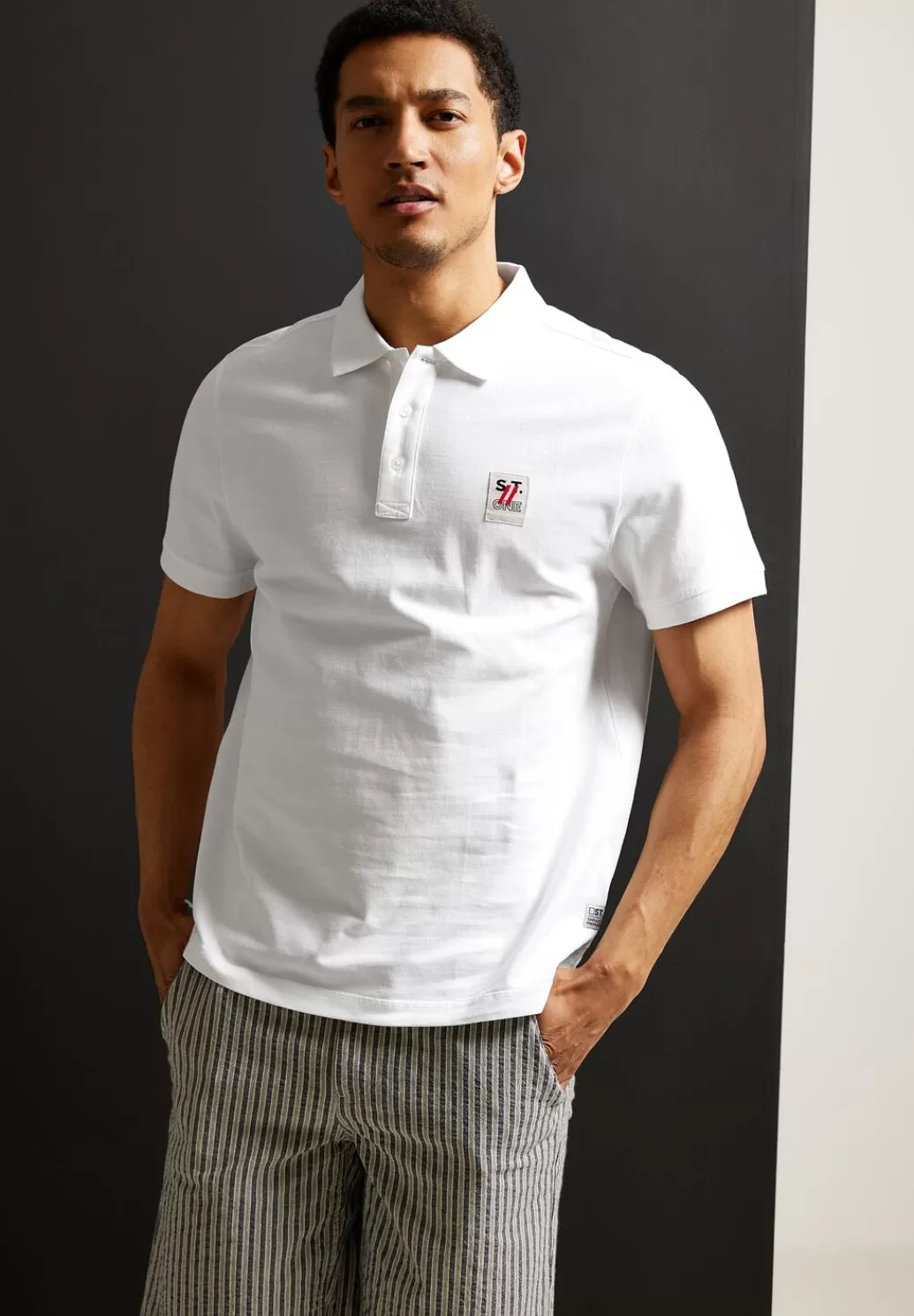 Street One Poloshirt In Piquee^Herren T-Shirts & Polos