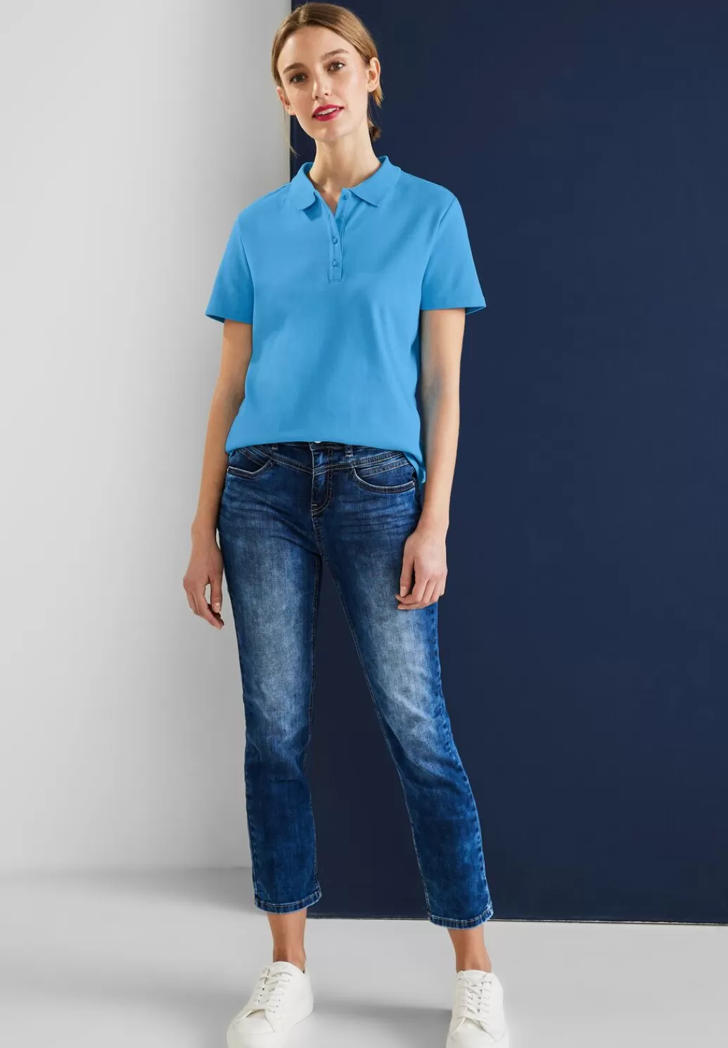 Street One Poloshirt In Unifarbe^Damen Shirts