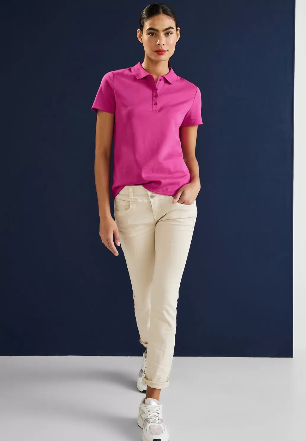 Street One Poloshirt In Unifarbe^Damen Shirts