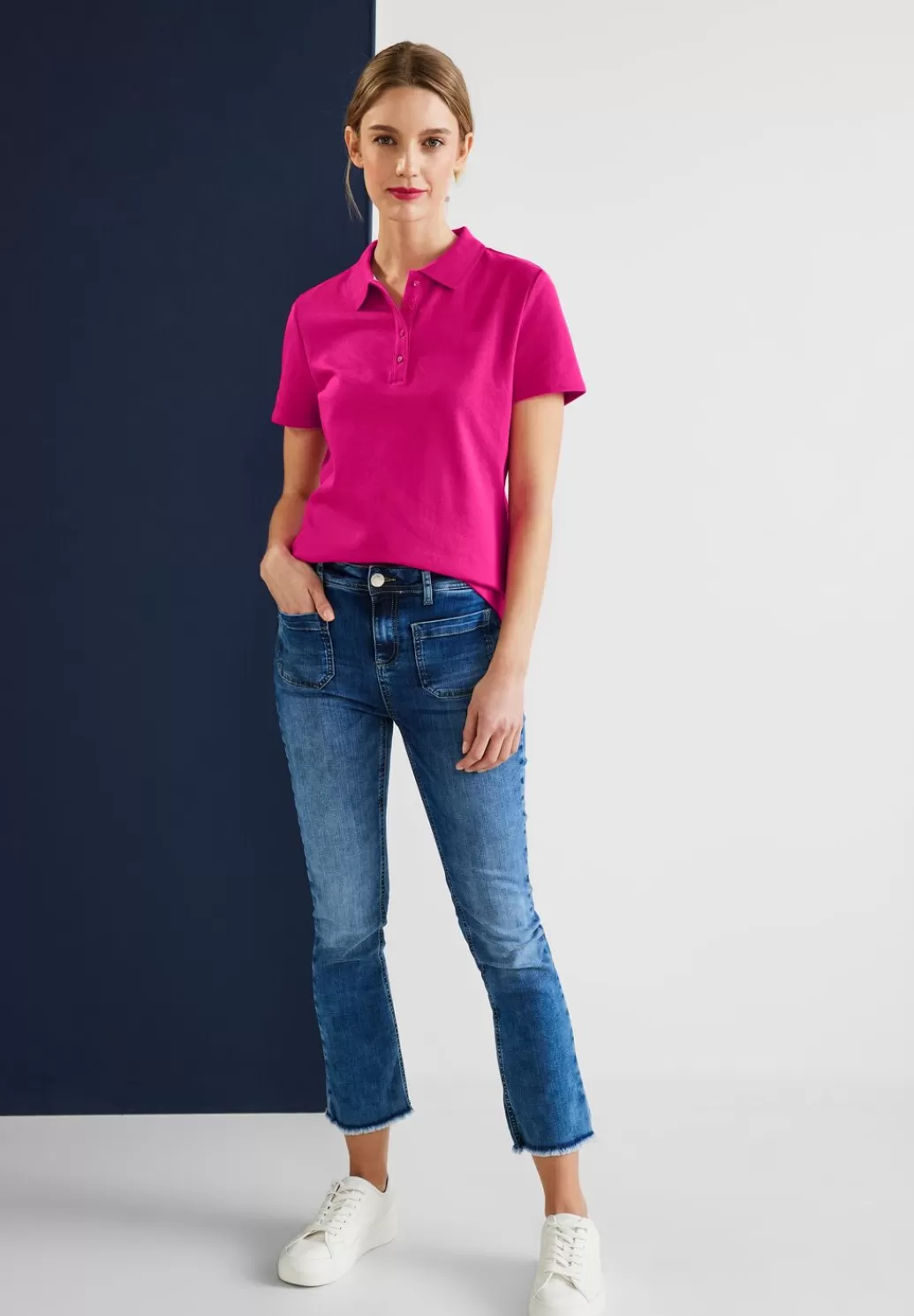 Street One Poloshirt In Unifarbe^Damen Shirts