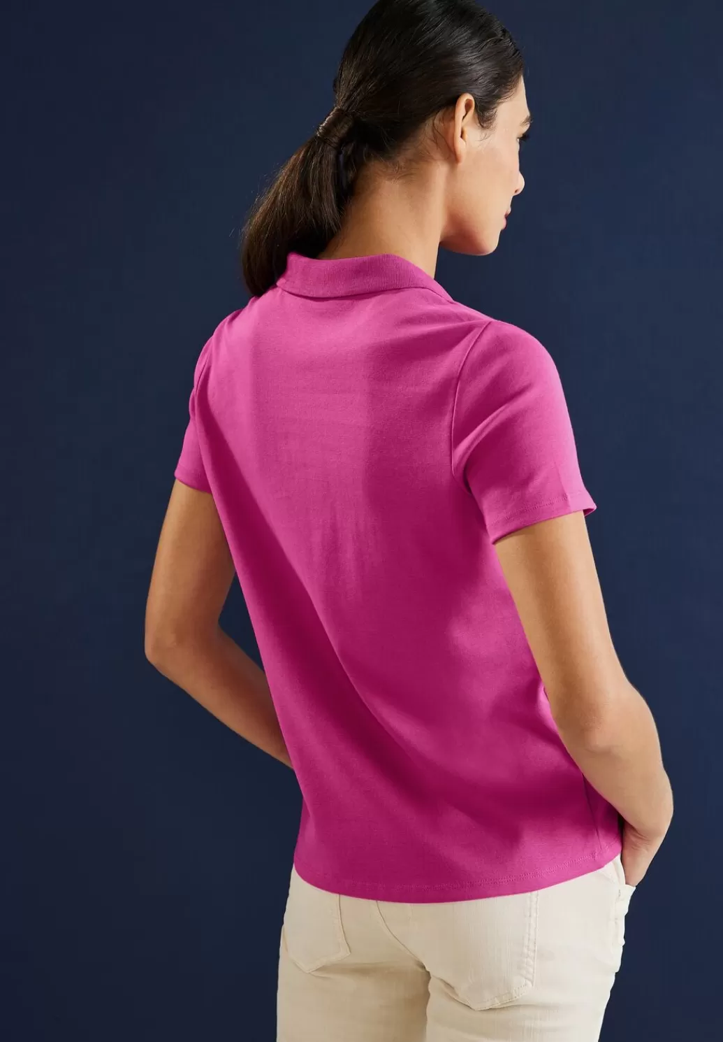 Street One Poloshirt In Unifarbe^Damen Shirts