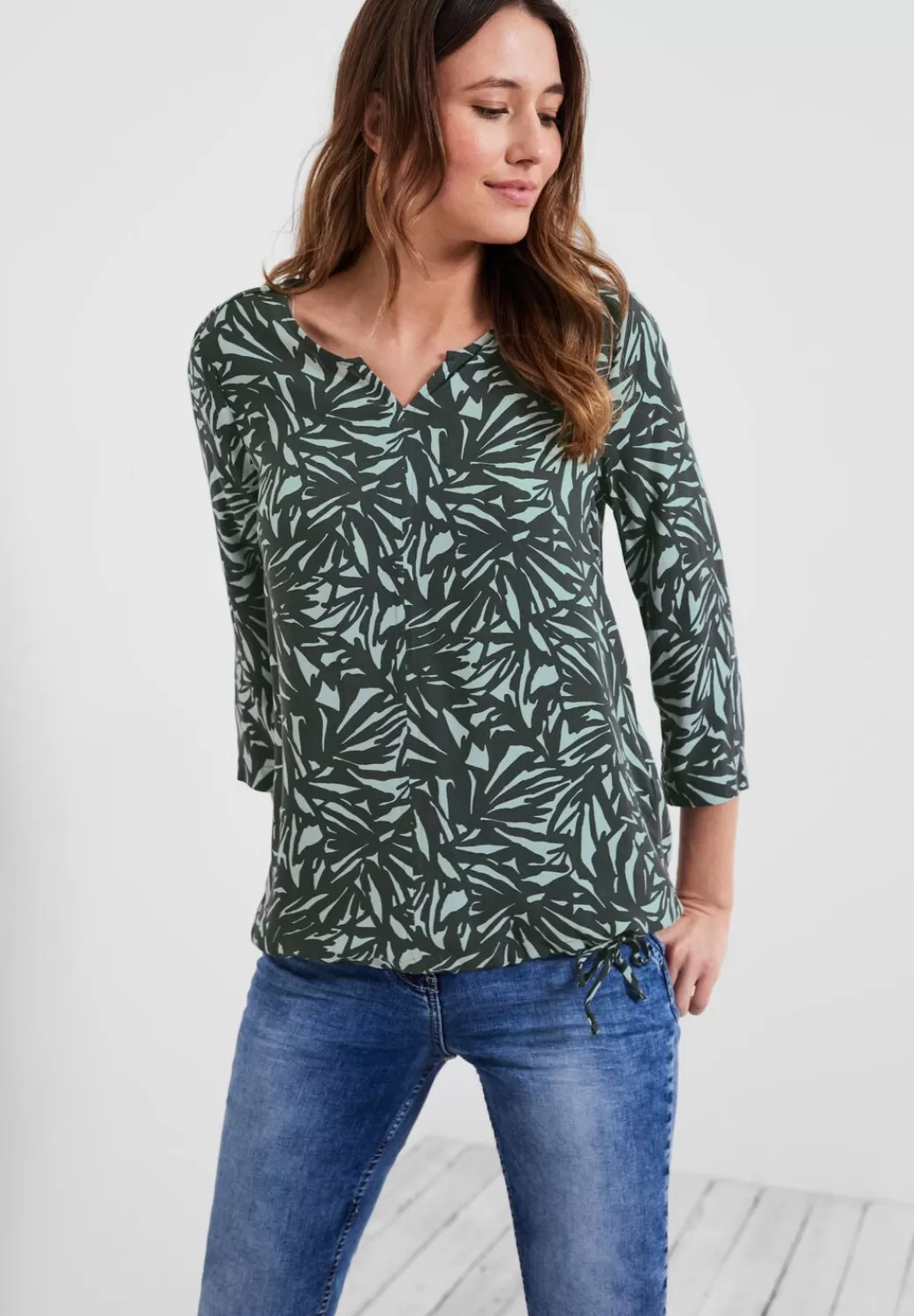 Street One Print Bluse Mit 3/4 Armel^Damen 3/4-Arm Blusen