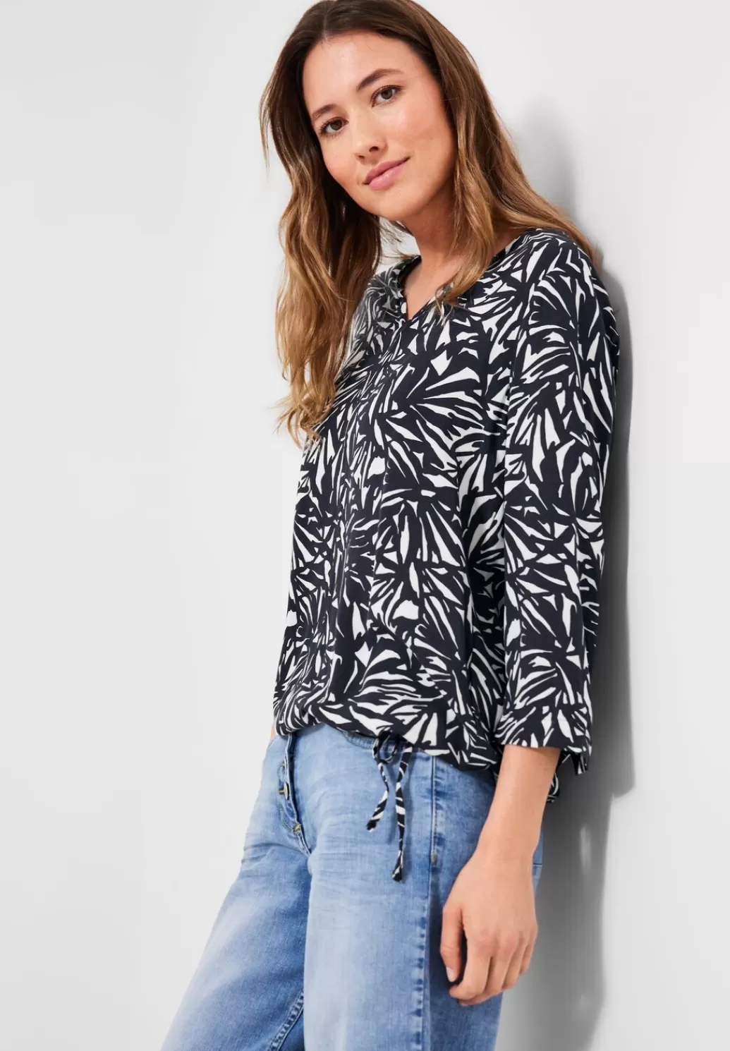 Street One Print Bluse Mit 3/4 Armel^Damen 3/4-Arm Blusen