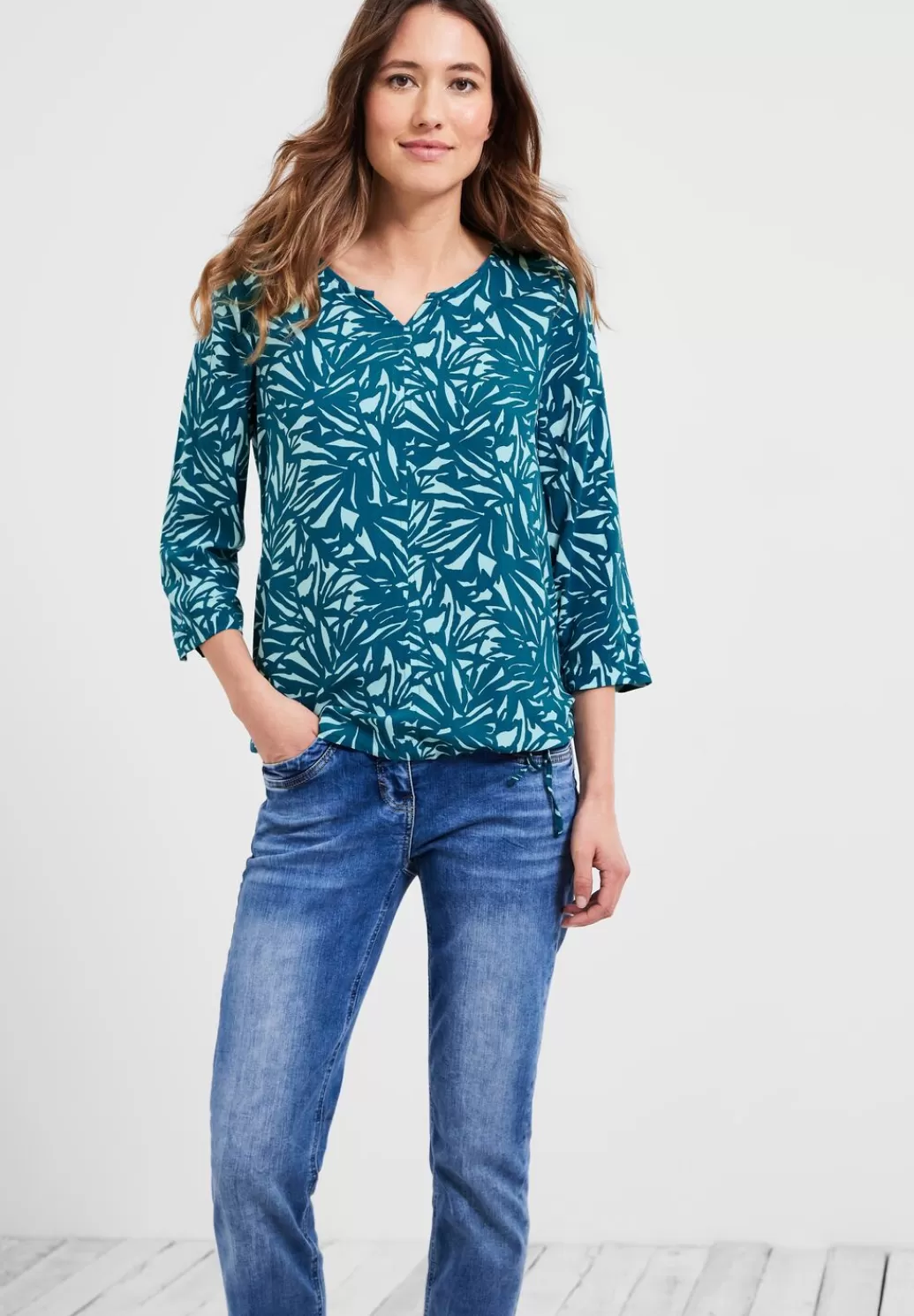 Street One Print Bluse Mit 3/4 Armel^Damen 3/4-Arm Blusen