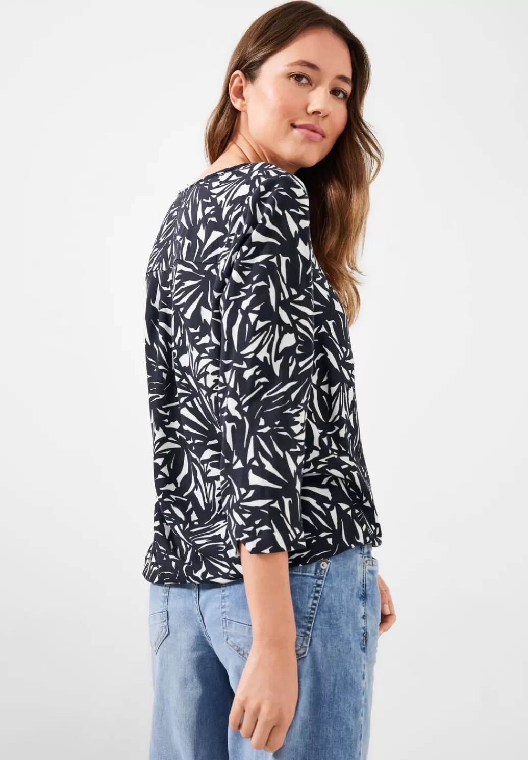 Street One Print Bluse Mit 3/4 Armel^Damen 3/4-Arm Blusen