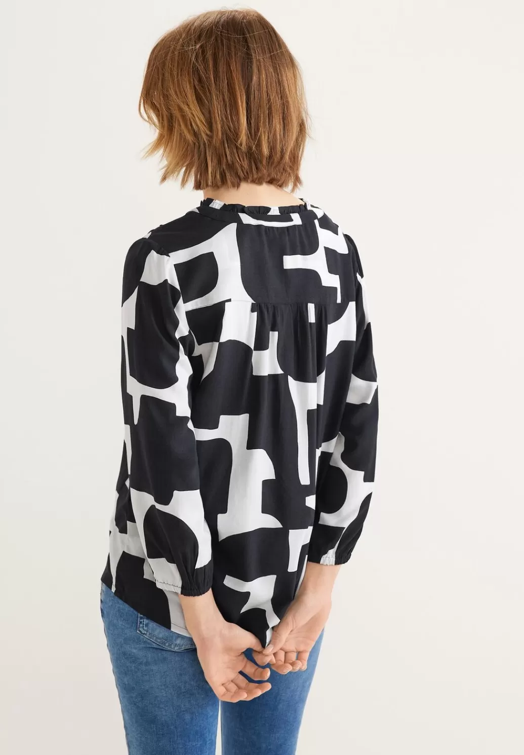 Street One Print Bluse Mit 3/4 Armel^Damen 3/4-Arm Blusen