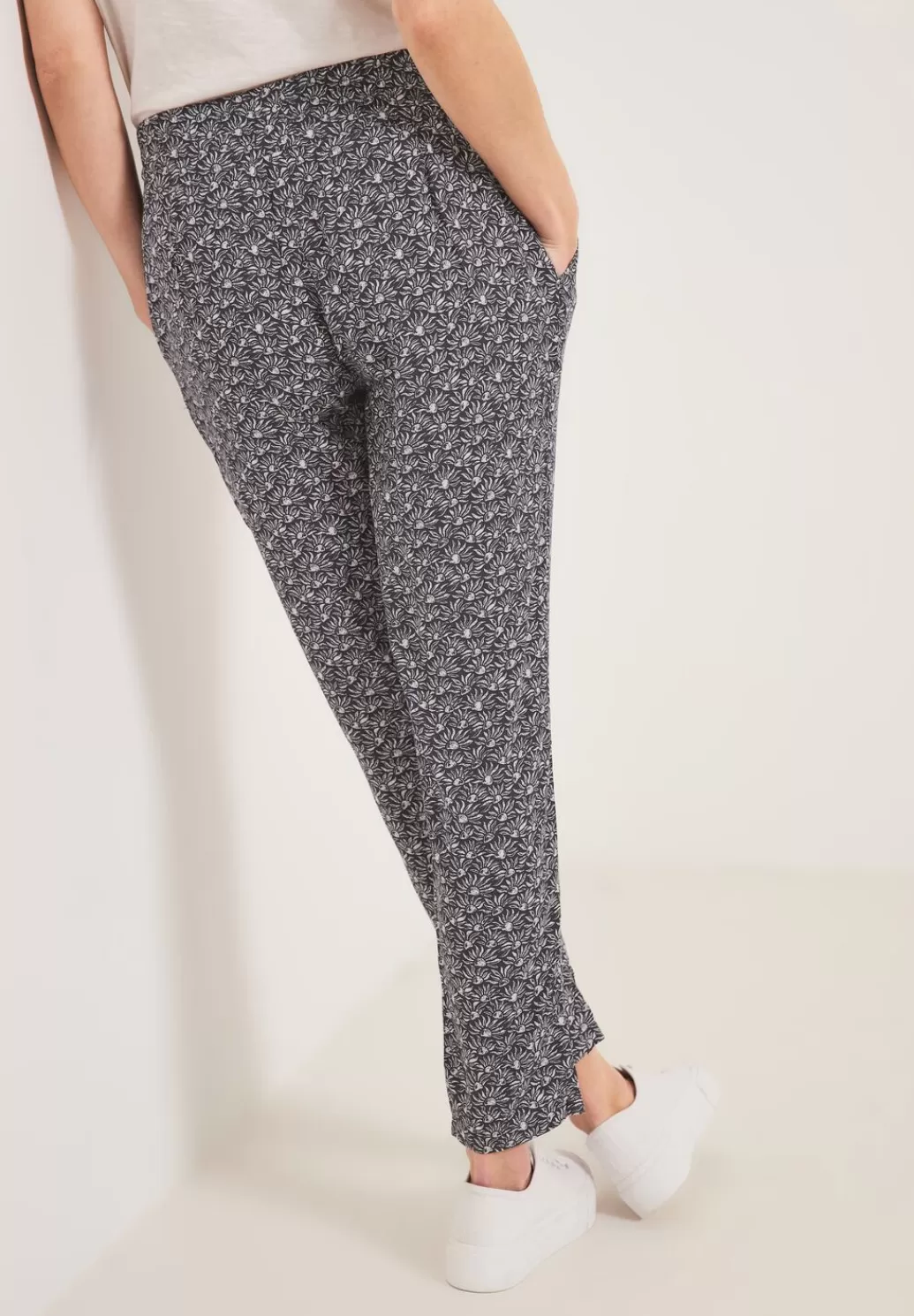 Street One Print Casual Fit Hose^Damen Lange Hosen