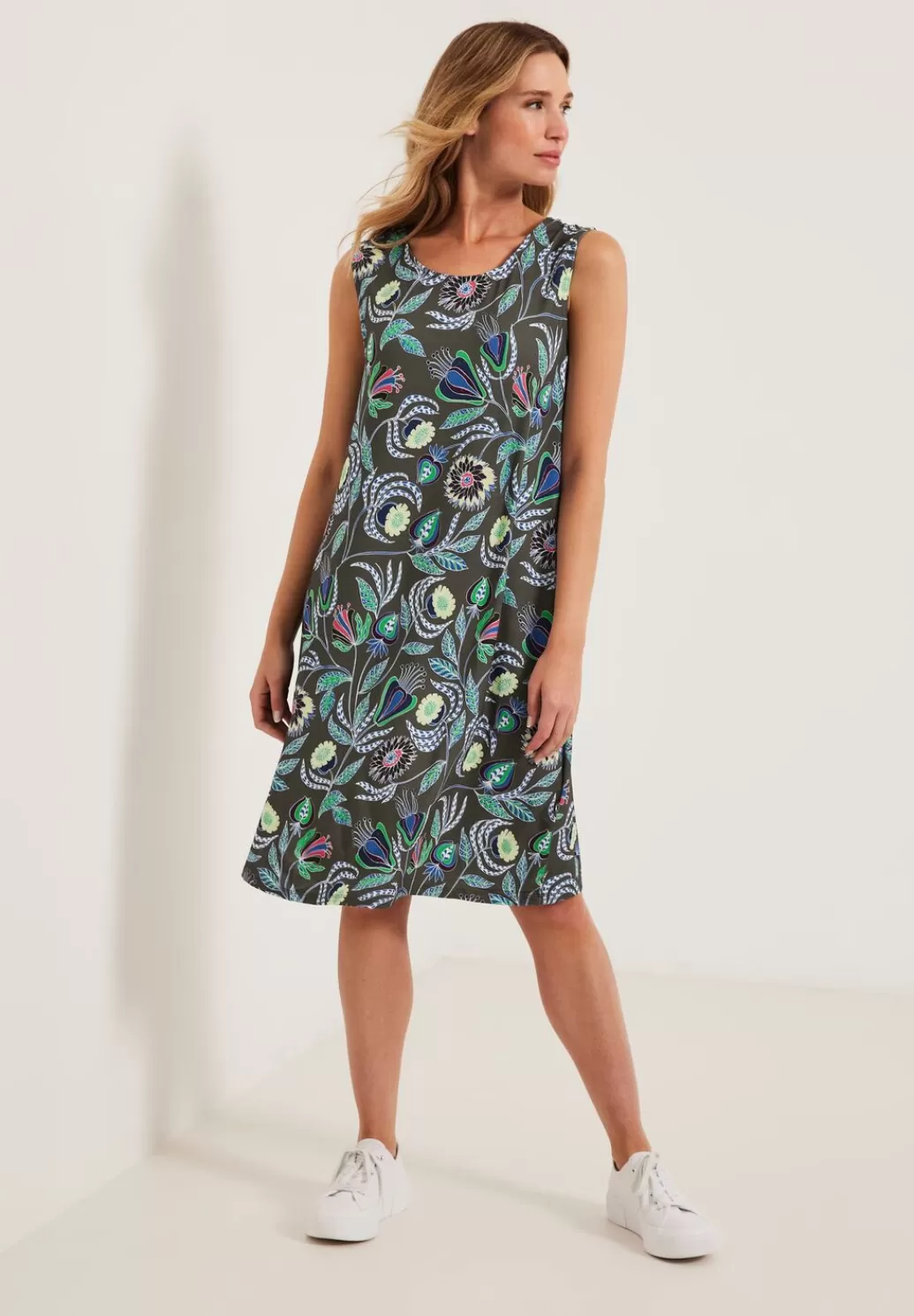 Street One Print Jersey Kleid^Damen Kleider