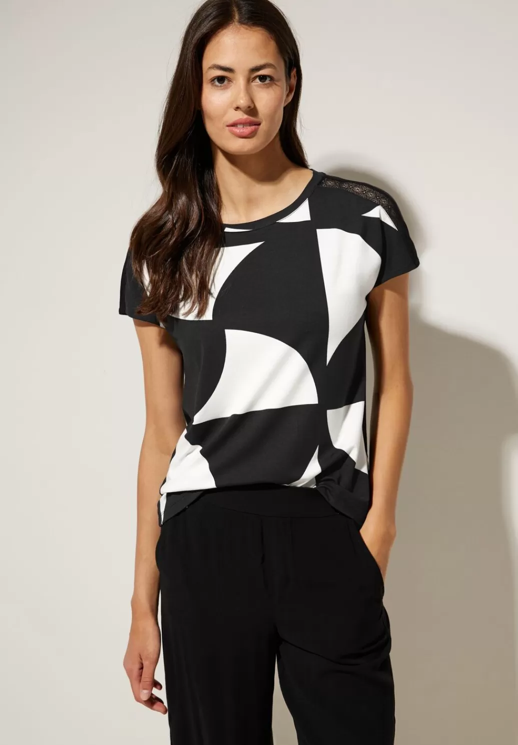 Street One Print Jersey Shirt^Damen Shirts