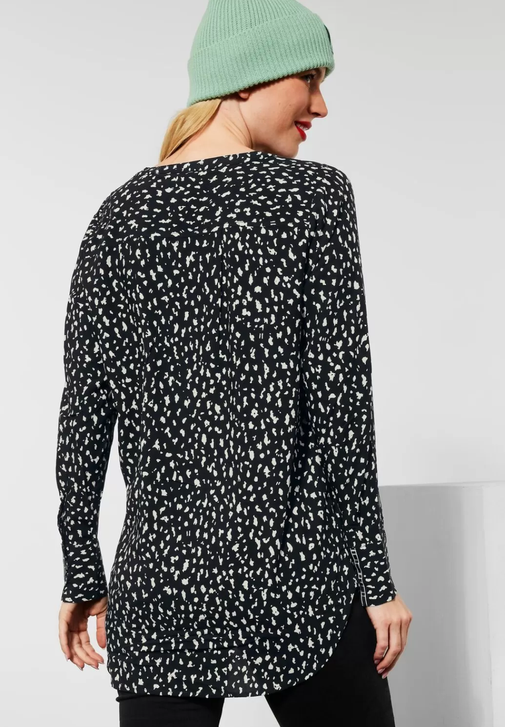 Street One Print Longbluse^Damen Langarm Blusen