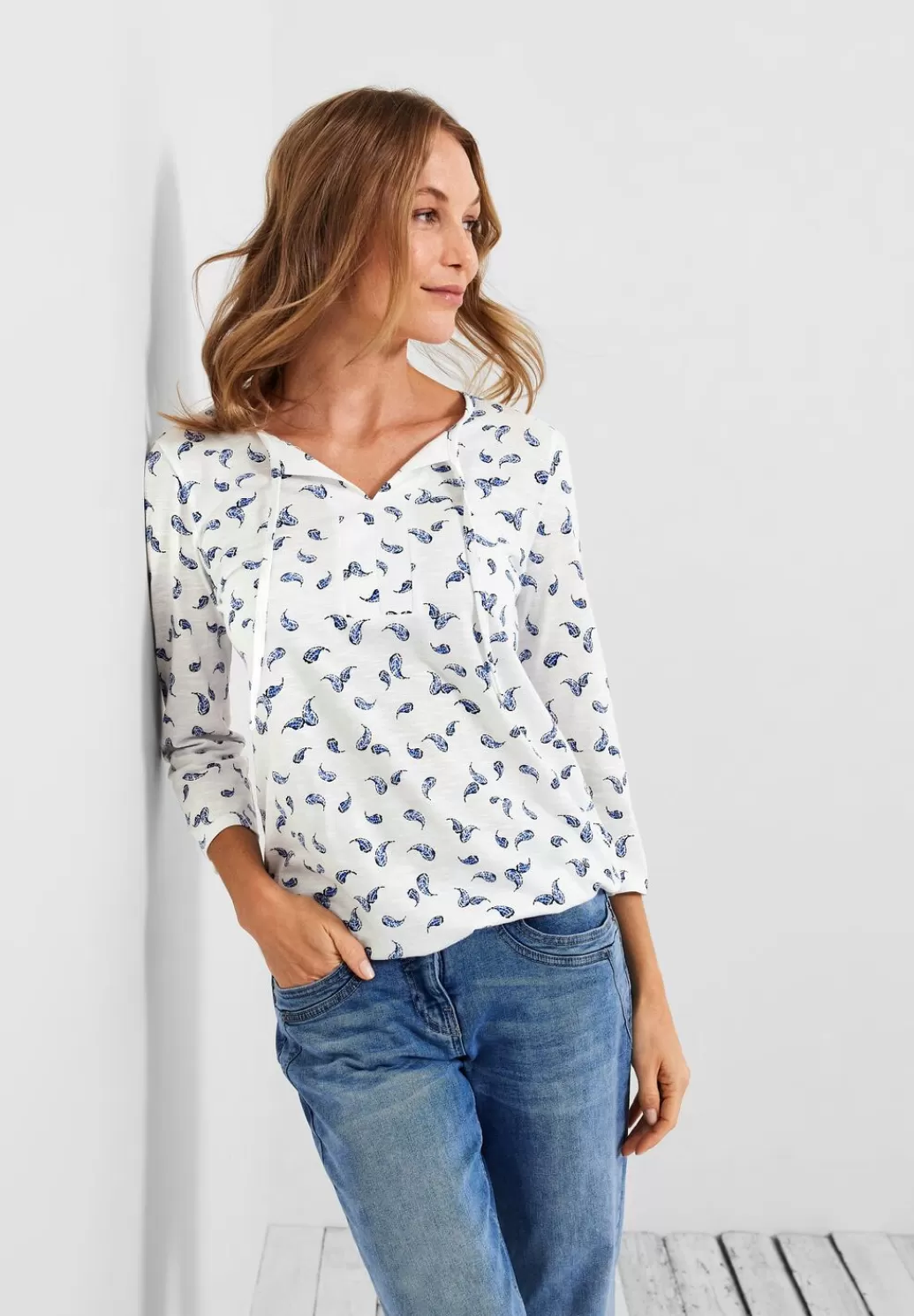 Street One Print Shirt Mit 3/4 Armel^Damen 3/4-Arm Shirts