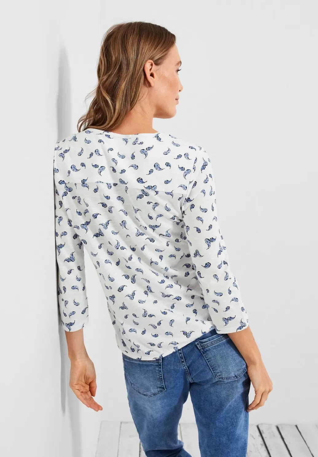 Street One Print Shirt Mit 3/4 Armel^Damen 3/4-Arm Shirts