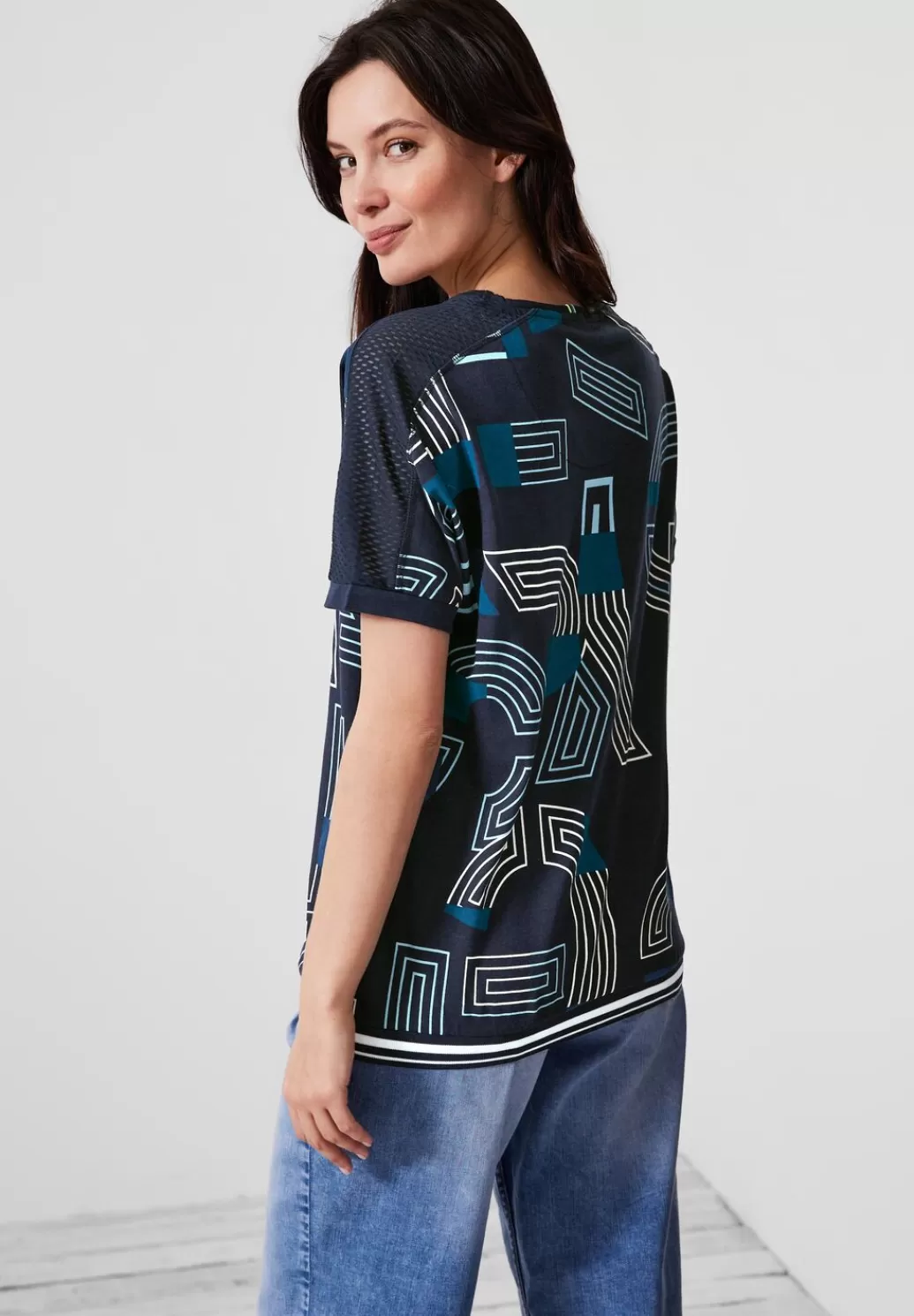 Street One Print T-Shirt^Damen Shirts