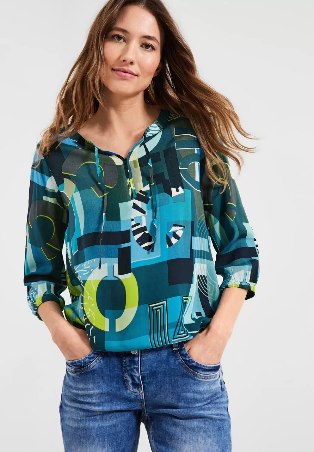 Street One Print Tunikabluse^Damen 3/4-Arm Blusen