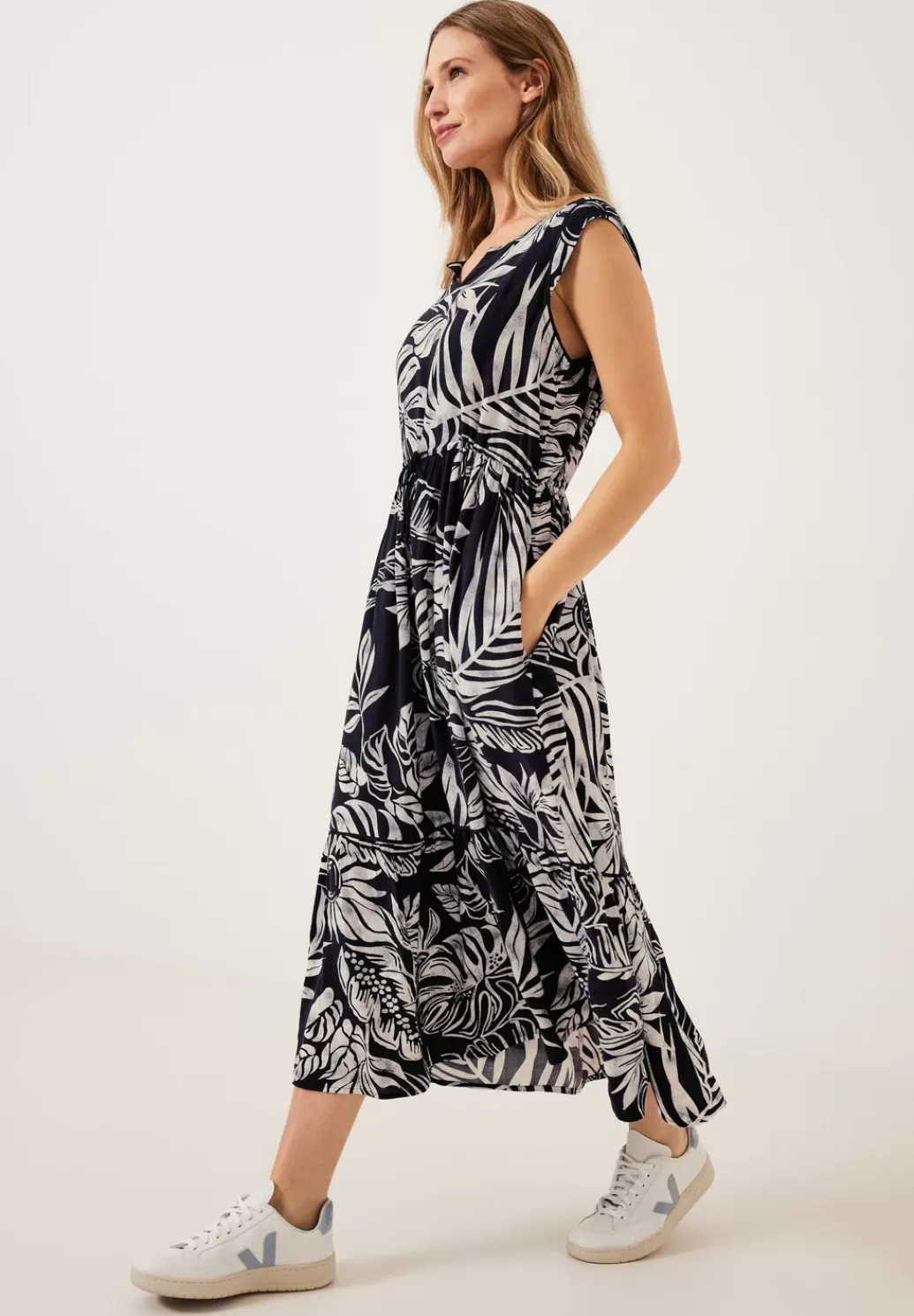 Street One Print Viskose Kleid^Damen Kleider