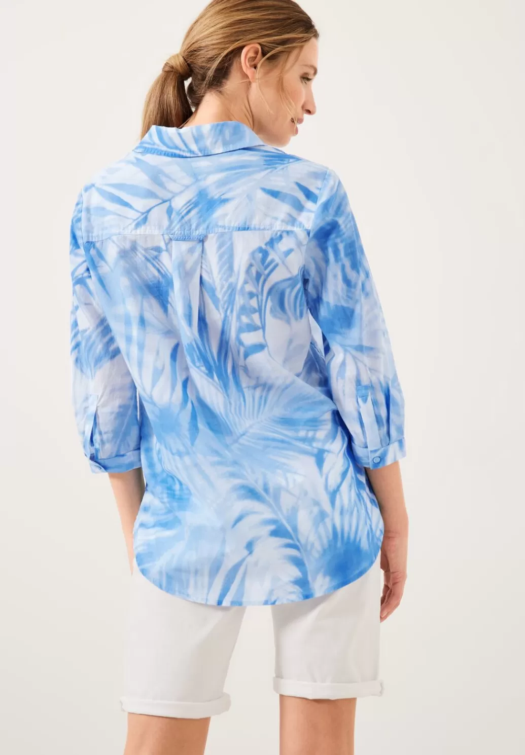 Street One Printbluse In Light Cotton^Damen 3/4-Arm Blusen