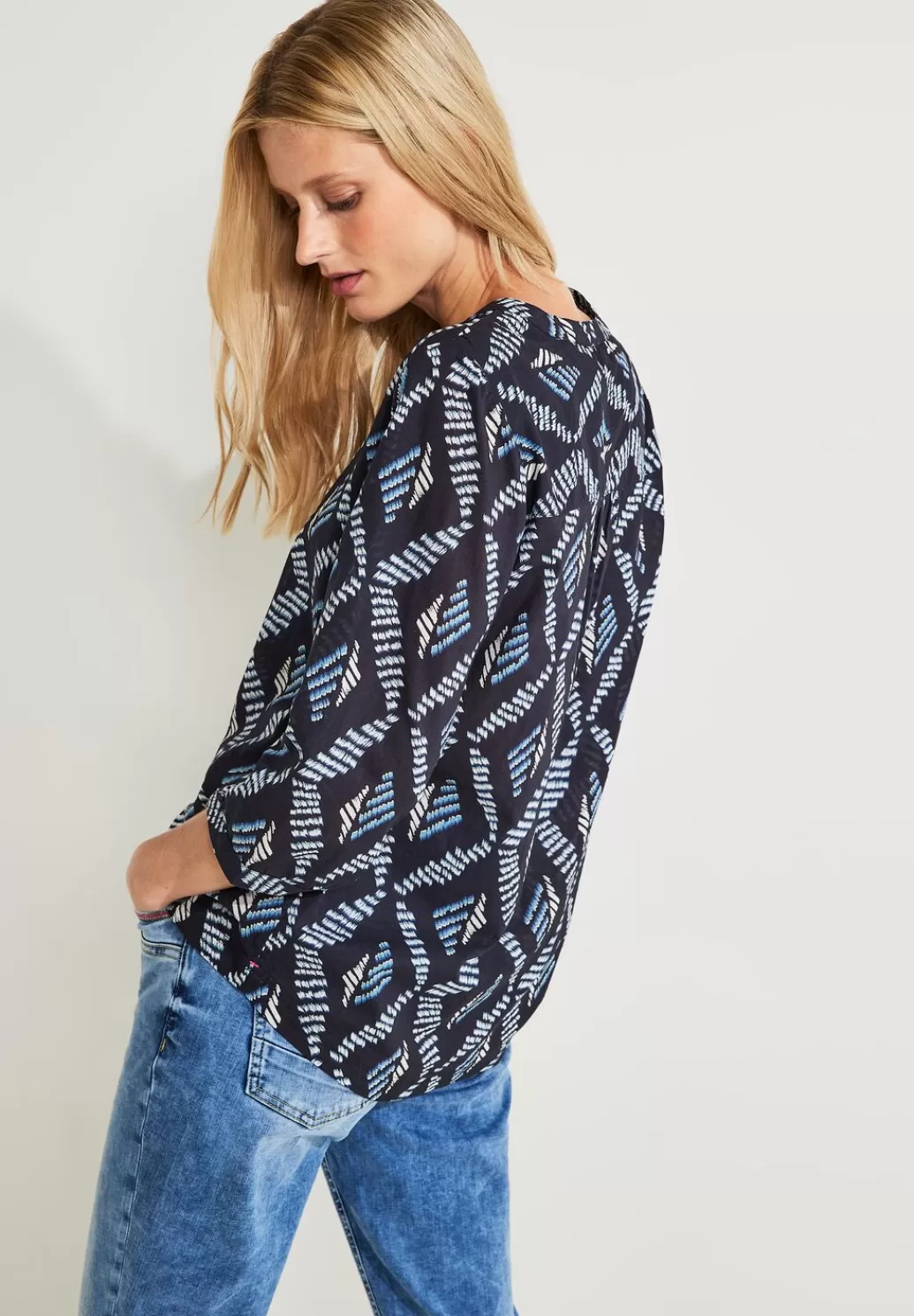 Street One Printbluse Mit 3/4 Armel^Damen 3/4-Arm Blusen