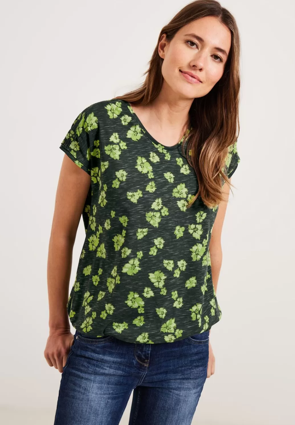 Street One Printshirt Mit Smockdetail^Damen Shirts