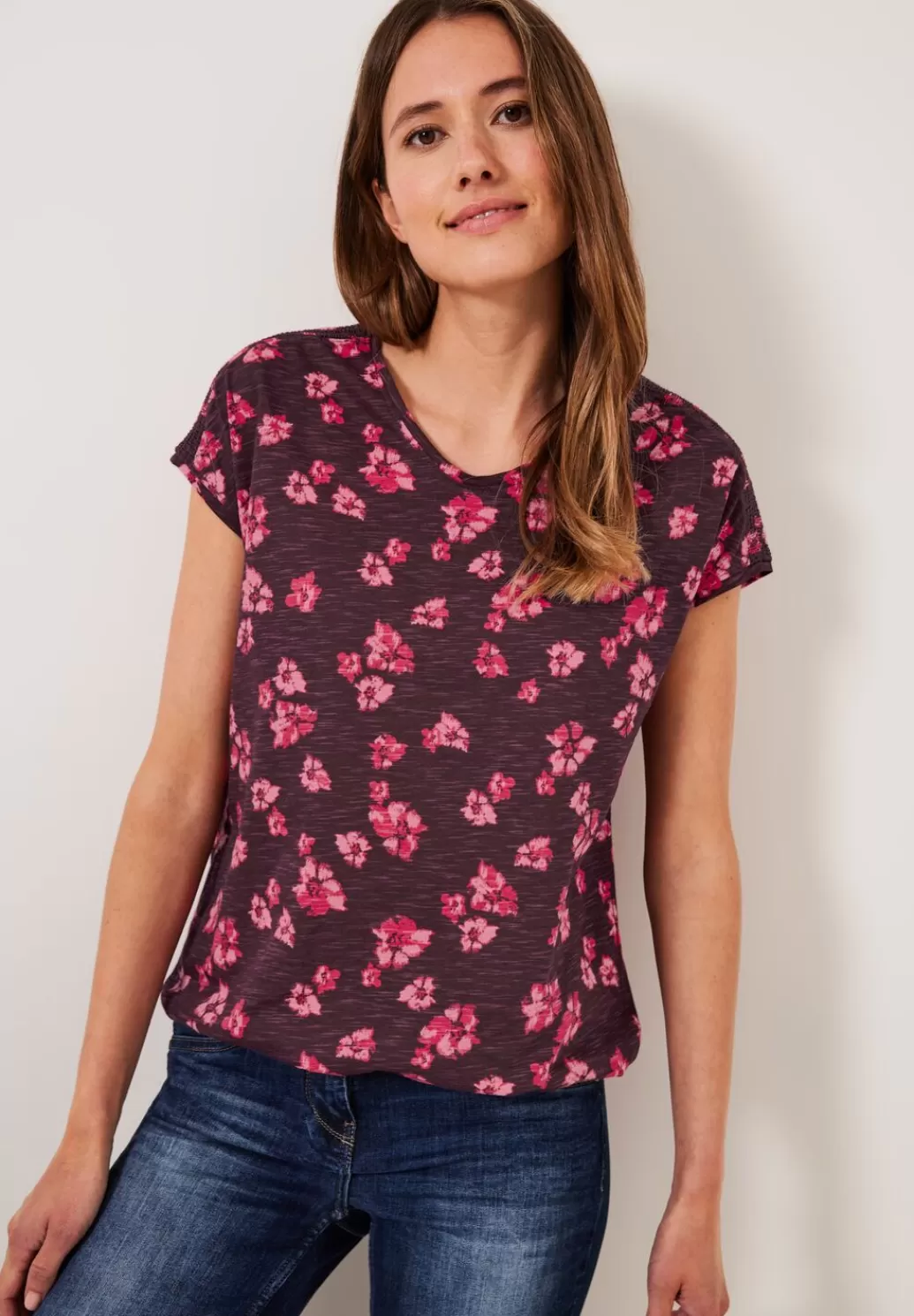 Street One Printshirt Mit Smockdetail^Damen Shirts