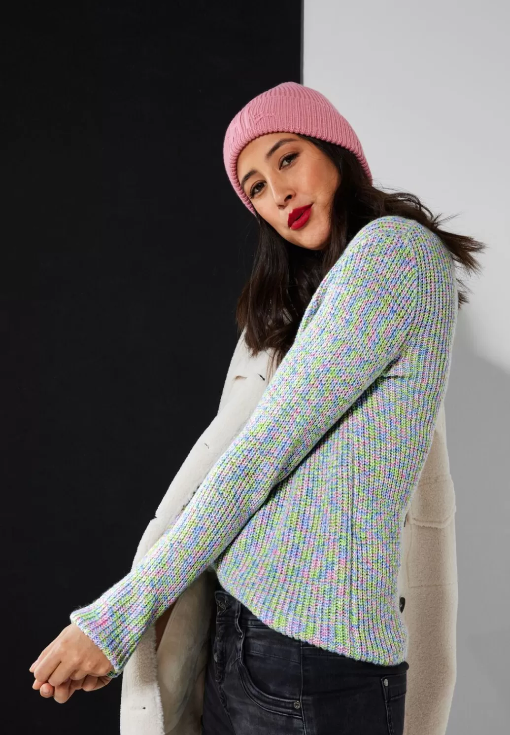 Street One Pullover In Multicolour^Damen Pullover